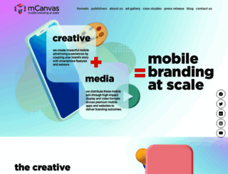 mcanvas.com screenshot