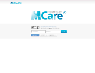 mcare.co.kr screenshot