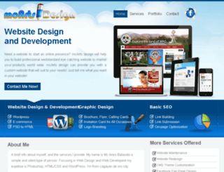 mcartsdesign.com screenshot
