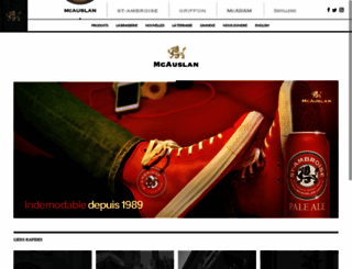 mcauslan.com screenshot