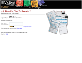 mcbeeinc.com screenshot