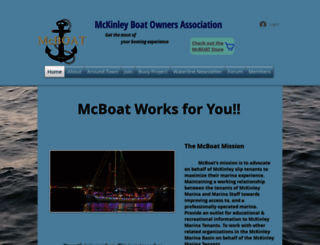 mcboat.org screenshot