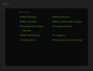 mcc.in screenshot