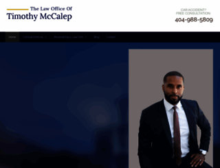 mccaleplaw.com screenshot