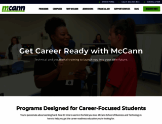 mccann.edu screenshot