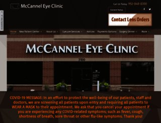 mccanneleye.com screenshot