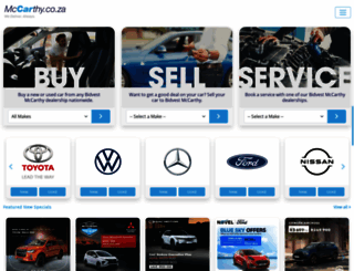 mccarthy.co.za screenshot