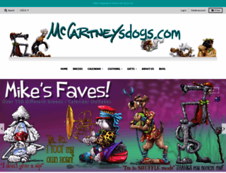 mccartneysdogs.com screenshot