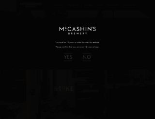 mccashins.co.nz screenshot