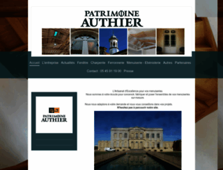 mccc-authier.fr screenshot