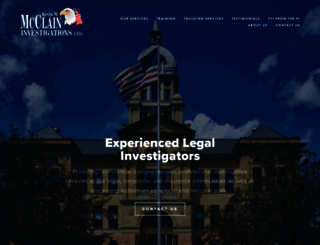 mcclaininvestigations.com screenshot