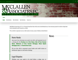 mcclallenlaw.com screenshot