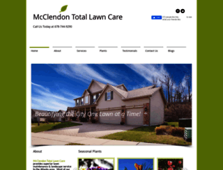mcclendonlawncare.com screenshot