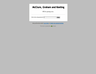 mcclure-graham-and-keeling5656.myshopify.com screenshot