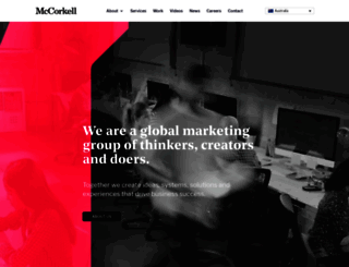 mccorkell.com screenshot