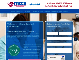 mccs.org.au screenshot