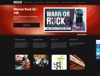 mccs29palms.com screenshot