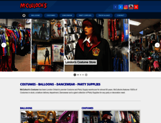 mccullochscostume.com screenshot