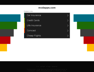 mcdapps.com screenshot