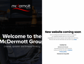 mcdermottgroup.co.uk screenshot
