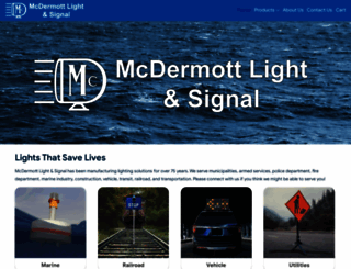 mcdermottlight.com screenshot