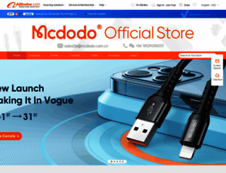 mcdodocable.en.alibaba.com screenshot