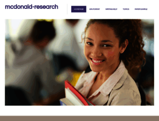 mcdonald-research.com screenshot