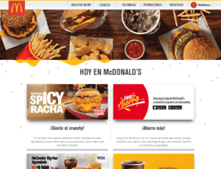 mcdonalds.com.co screenshot