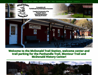 mcdonaldtrailstation.com screenshot