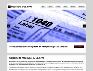 mcdougalcpas.com screenshot