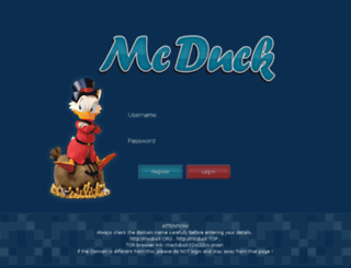 mcduck.org screenshot