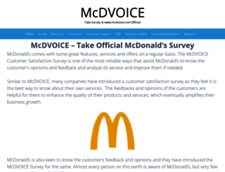 mcdvoice.bid screenshot