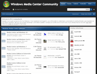 mce-community.de screenshot