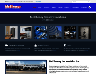 mcelheneylocksmiths.com screenshot