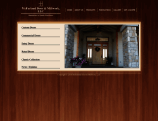mcfarlanddoor.com screenshot