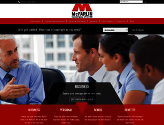 mcfarlininsurance.com screenshot