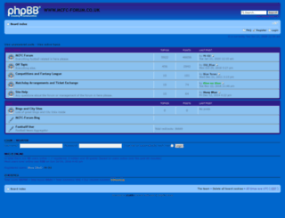 mcfc-forum.co.uk screenshot
