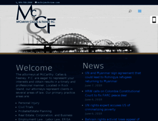 mcfe-law.com screenshot