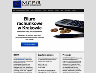 mcfir.pl screenshot