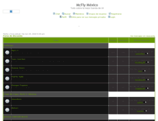 mcflymexico.creatuforo.com screenshot