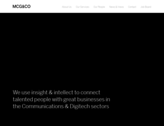 mcg-associates.co.uk screenshot