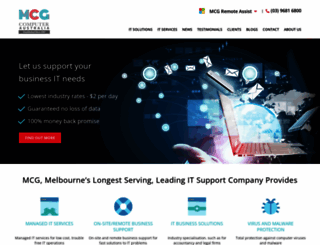 mcgcomputer.com.au screenshot