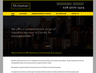 mcgeehan.co.uk screenshot