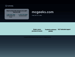 mcgeeks.com screenshot