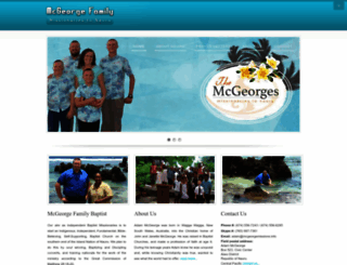 mcgeorgemissions.info screenshot