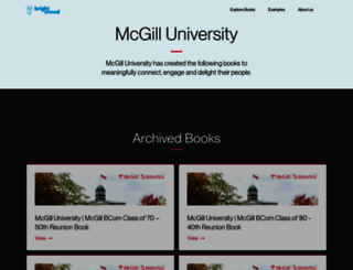 mcgill.brightcrowd.com screenshot