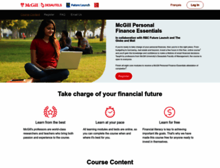 mcgillpersonalfinance.com screenshot