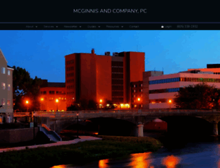 mcginnisco.com screenshot
