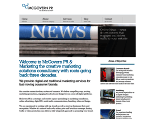 mcgovernpr.com screenshot
