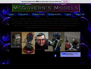 mcgovernsmodels.com screenshot